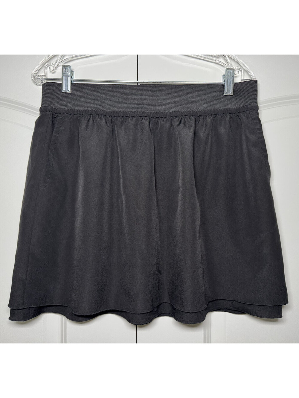 Women’s Ann Taylor Loft Lined Skirt, Black, Size 8